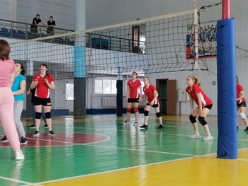 Районные соревнования по волейболу среди женских команд