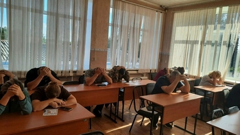 Всероссийские учения в Седельниковском агропромышленном техникуме: готовность №1
