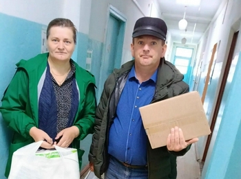 Гуманитарная помощь санитарному поезду