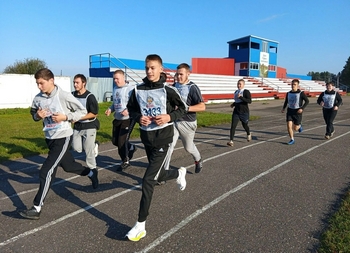 Всей группой на старт